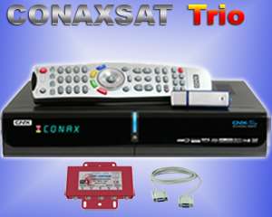 CONAXSAT CNX TRIO USB PVR + USB + EMP + CABLE DUO MINI  