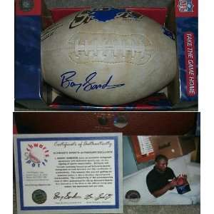  Barry Sanders Signed Lions FotoBall Football Sports 