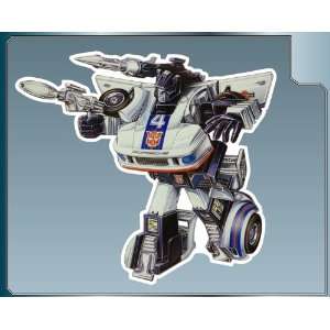  JAZZ Vinyl Decal 4 Transformers G1 Decepticons 