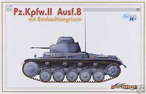 Cyber Hobby Pz.Kpfw.II Ausf.B mit Beobachtungsturm Panzer II model kit 