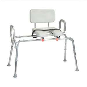   37564 Transfer Bench with Padded Cut Out and Handle 