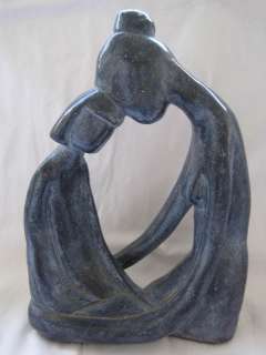 AUSTIN PRODUCTIONS 1971 SCULPTURE   MOTHER AND CHILD STATUE  