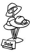 HAT SALE mounted rubber stamp, Red Hat Society #5  