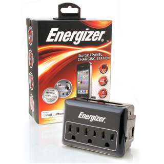 New Energizer iSurge Travel Charging Station for All Apple iPod 