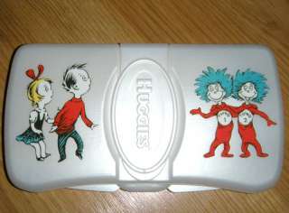 DR. SEUSS CAT IN THE HAT TRAVEL BABY WIPES CASE  