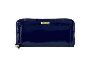 Cole Haan Essex Travel Zip Wallet NWT $178 B36690 Prussian Blue  