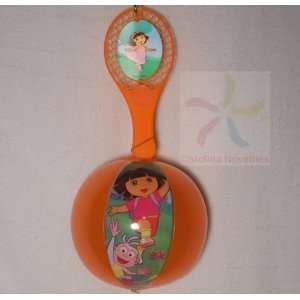  12 Orange Dora Tap Ball Toys & Games