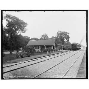  C. & N.W. Ry. i.e. Chicago & North Western Railway station 