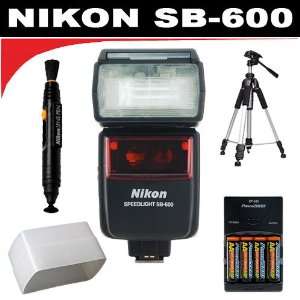  Nikon SB 600 Speedlight Flash + Sto Fen Omni Bounce 