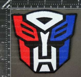 D732 Transformers Movie Autobot Deceptacon Iron Patch  