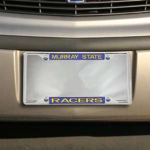  NCAA Murray State Racers Acrylic Inlay Chrome License 