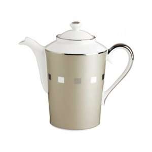  Limoges Facettes Platinum by Guy Degrenne   Coffee Pot   1 