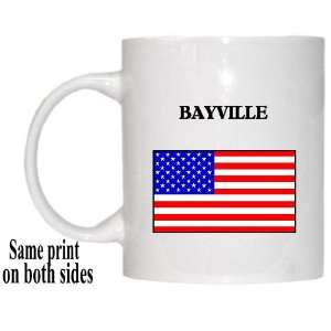  US Flag   Bayville, New York (NY) Mug 