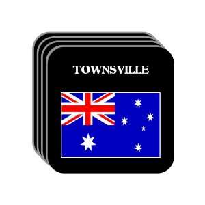 Australia   TOWNSVILLE Set of 4 Mini Mousepad Coasters