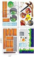 NEW Angry Birds Wall Stickers/Decal Children Office Class Home 