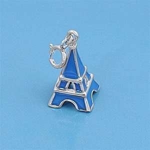   Tower With Clasp   For Adding On To A Bracelet   14mm Height Jewelry