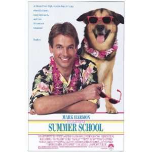 Summer School 1988 Original Folded Movie Poster Approx. 27x41 As 