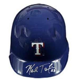  Mark Teixeira Memorabilia Signed Texas Rangers Mini 