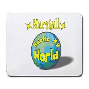  Marshall Rocks My World Mousepad