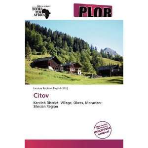  Cítov (9786138724742) Lennox Raphael Eyvindr Books