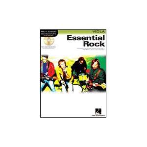  Hal Leonard Essential Rock for Viola Book and CD Musical 