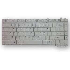  L.F. New White keyboard for Toshiba Satellite A200, A205 