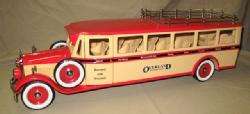 OVERLAND TOUR BUS BY RETRO 123 (SOLD OUT UNITS) NEW IN ORIGINAL BOX 