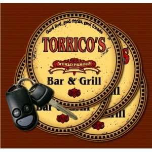  TORRICOS Family Name Bar & Grill Coasters Kitchen 