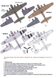Lifelike Decals 1/72 BOEING B 17 FLYING FORTRESS Part 2  