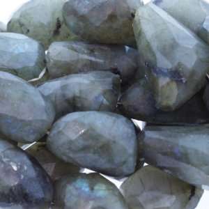 Labradorite  Freeform Faceted   15mm Height, 27mm Width, Sold by 16 