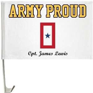  Army Proud Flag Custom One Sided Driver Side Car Flag 