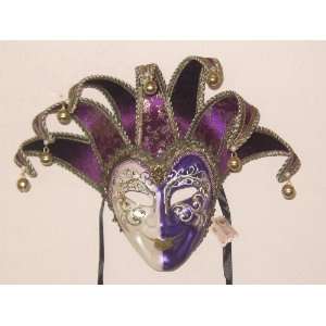 Purple Joker New Lillo Venetian Mask