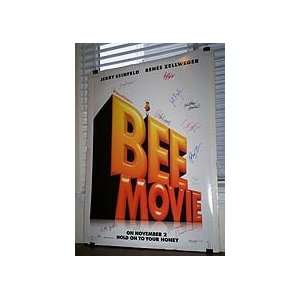  Signed BEE MOVIE Poster 