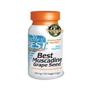 Vegetarian Supplements Doctors Best   Best Muscadine Grape Seed 700 