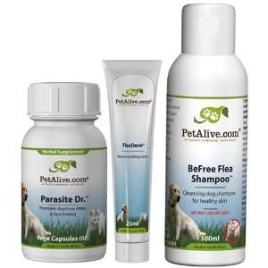  PetAlive BeFree Flea Shampoo; FleaDerm and Parasite Dr 