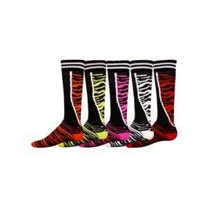  Red Lion Top Cat Zebra Striped Socks (available in 10 