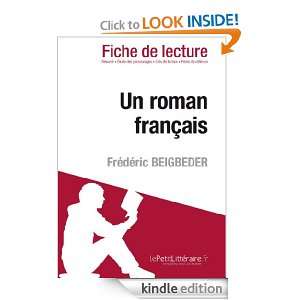 Un roman français de Frédéric Beigbeder (Fiche de lecture) (French 