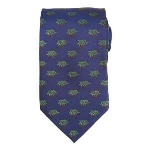  Navy Toomers Tree Necktie