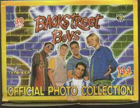 Backstreet Boys 1997 Striker Photocards Box  