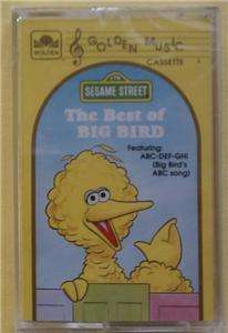 Sesame Street   The Best Of Big Bird (Cassette) NEW  