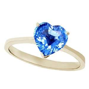  2.00 cttw Tommaso Design(tm) Genuine Blue Topaz Heart 