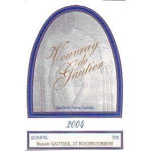  Benoit Gautier Vouvray 2004 750ML Grocery & Gourmet Food