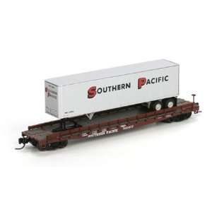  N RTR 53 GSC TOFC Flat w/40 Trailer, SP #563077 Toys 