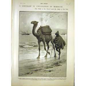  Morocco Camel Ship Desert Somaliland Africa Berbera