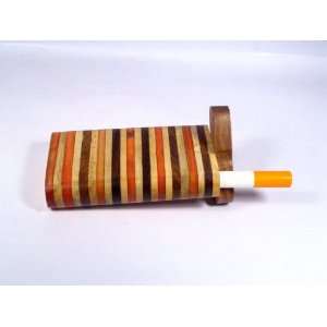  NEW 4 Wooden Tobacco Dugout with Cigarette Bat 