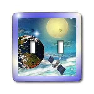 SmudgeArt SciFi Designs   Space Station   Light Switch Covers   double 
