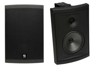  Boston Acoustics Voyager 70 Black Outdoor Speakers (Black 