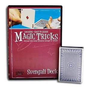  Easy To Learn Magic Tricks   Svengali Deck & DVD Toys 