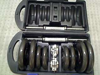 Cap Barbell Solid Hex Dumbbell Set with Rack 40 POUNDS  