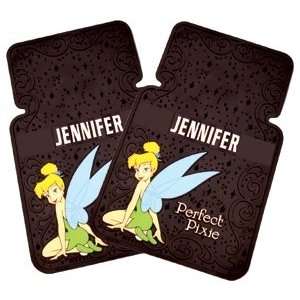  Personalized Tinker Bell Car Mat Set